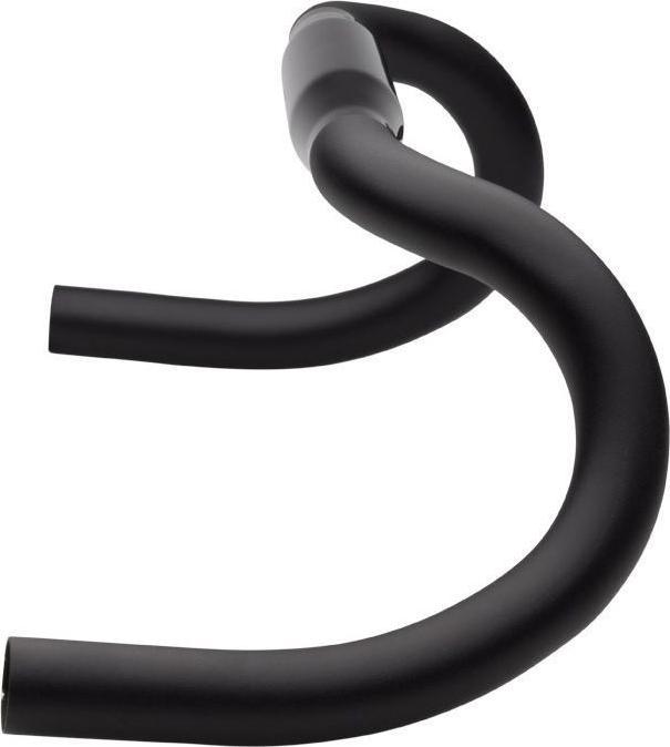 Actual product image Salsa Cowchipper Deluxe Drop handlebars, 31.8mm, 48cmx116x68mm, 0°/24°/12°,HP black (31.80 mm)