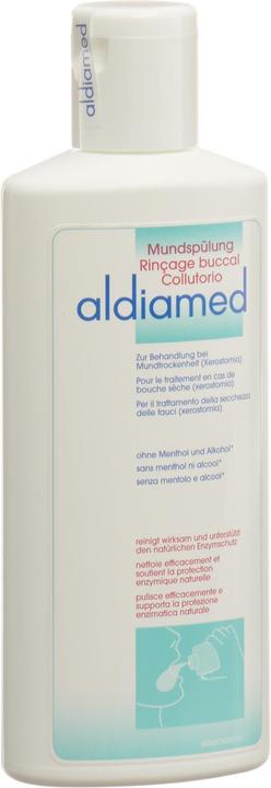 Actual product image Aldiamed Mouth rinse for xerostomia (250 ml, Mouthwash)