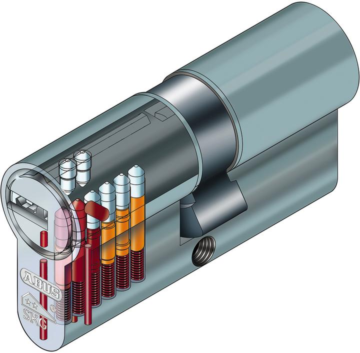 Actual product image Abus EC550NP 50/55 kd. (Profile double cylinder)