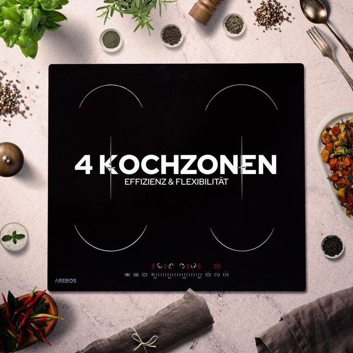 Actual product image Arebos Induktionskochfeld