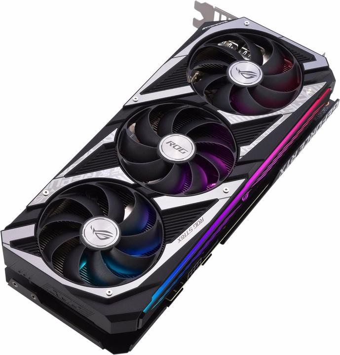 Actual product image ASUS ROG Strix GeForce RTX 3050 OC 8GB GDDR6 3xDP 1.4a 2xHDMI 2.1 (8 GB)