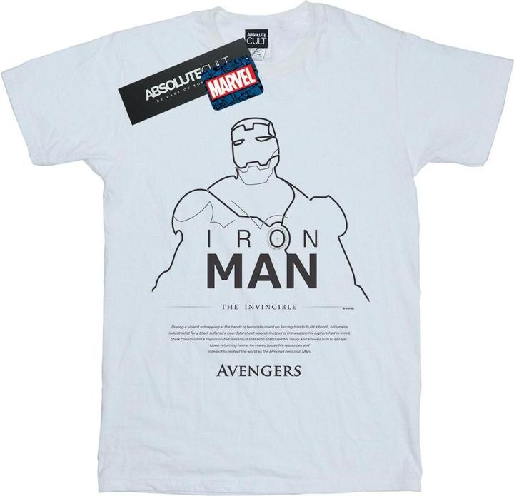 Produktbild Iron Man Single Line TShirt (3XL)