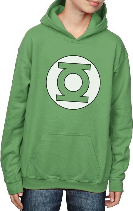 Immagine prodotto Green Lantern Logo Felpa con Cappuccio Ragazzi (128)