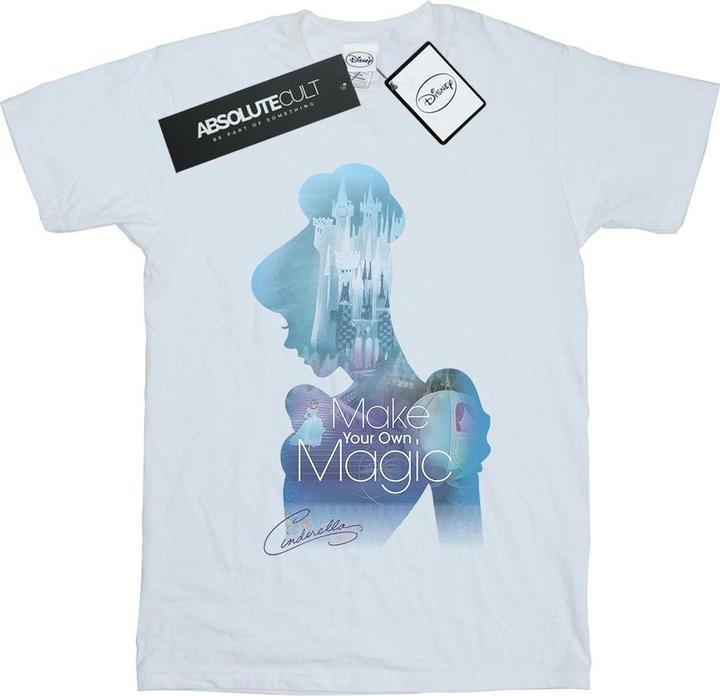 Disney Princess Cinderella Filled Silhouette TShirt