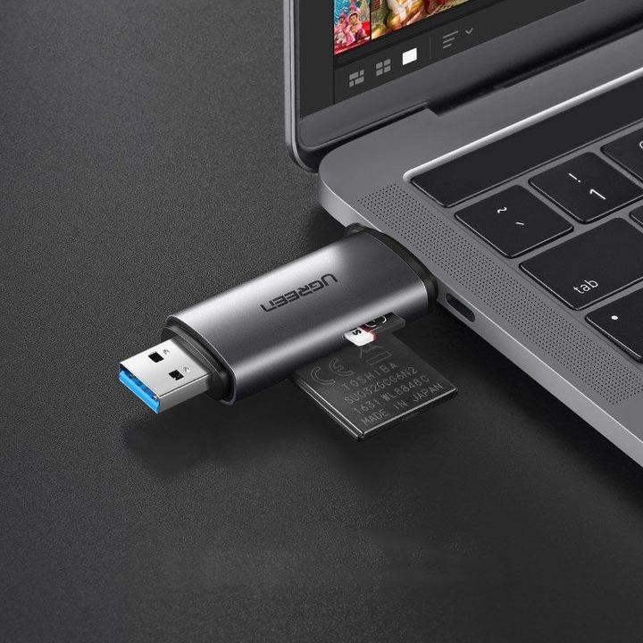 Image du produit Ugreen USB-C et USB-A - TF SD 3.0 (USB, USB-C)