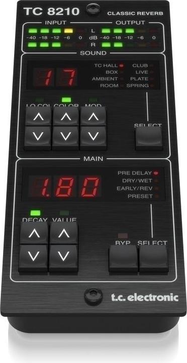 Produktbild TC Electronic 8210-DT reverb (plug-in met controller) (Multieffekt)