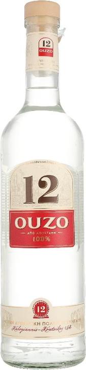 Produktbild Ouzo 12 Ouzo (1 x 70 cl)