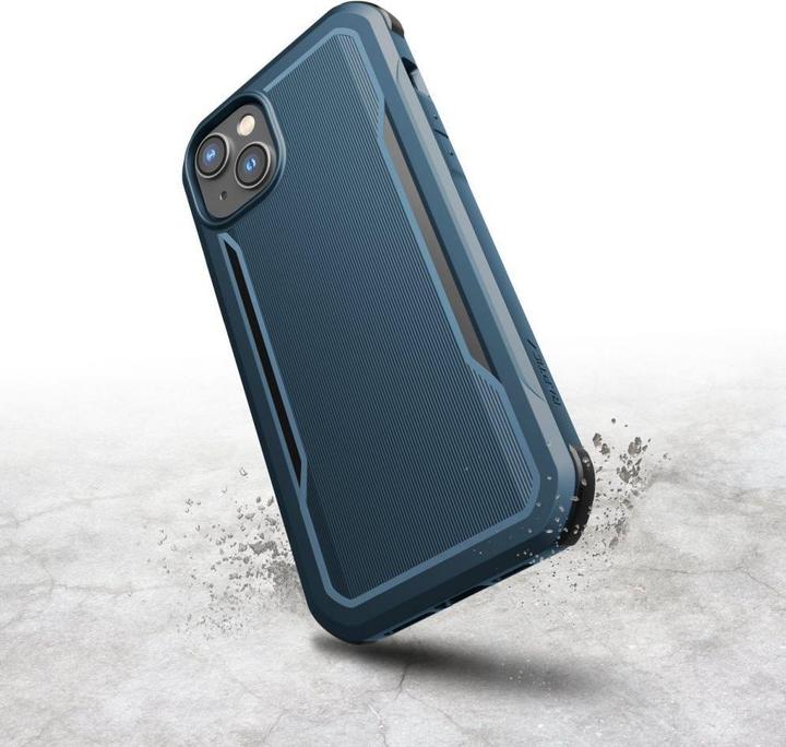 Immagine prodotto X-Doria Fort Case iPhone 14 Plus con cover MagSafe corazzata blu (Apple iPhone 14 Plus)