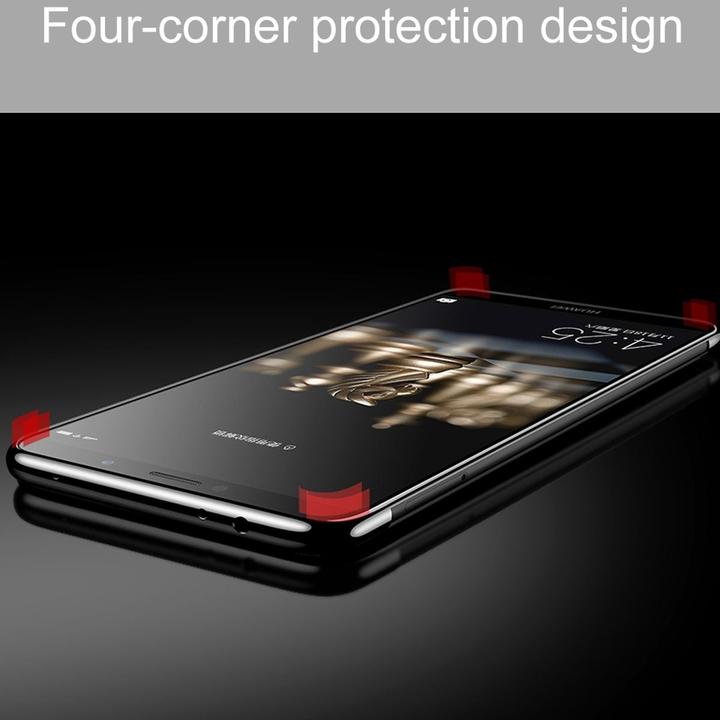 Actual product image König Design Mobile Cover Protective Case for Huawei Mate 10 Pro Transparent Silver (Mate 10 Pro)
