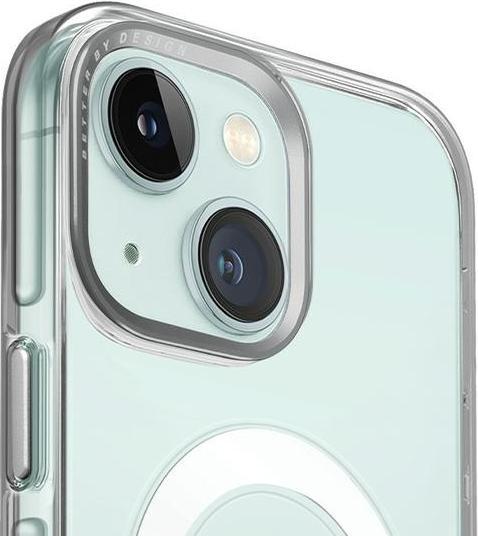 Actual product image Uniq etui Calio iPhone 15 6.1" Magclick Charging przezroczysty/transparent (Apple iPhone 15)