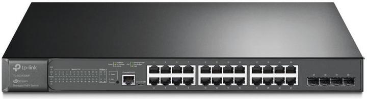 Productafbeelding TP-Link Schakelaar 28x GE TL-SG3428MP JetStream 4xSFP (24 Havens)