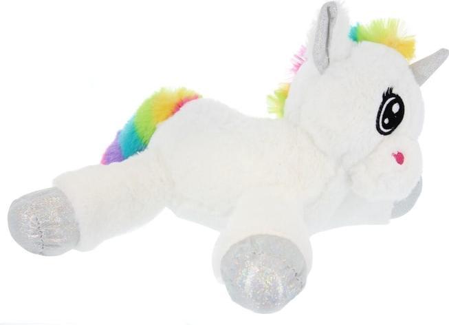 Produktbild Besttoy Plüsch Einhorn - silber - liegend