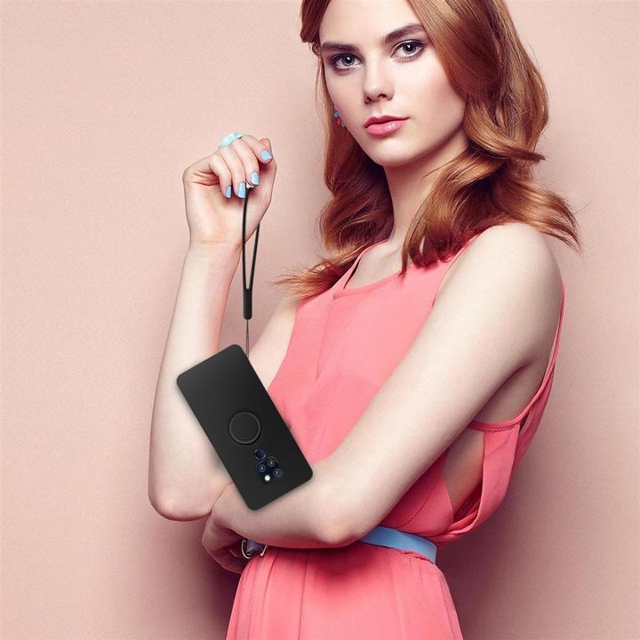 Image du produit Cadorabo TPU Liquid Ring Silicone Case Cover (Mate 20)