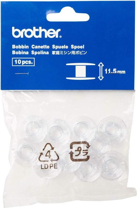 Image du produit Brother Bobines en plastique, 10 pièces, 11,5mm