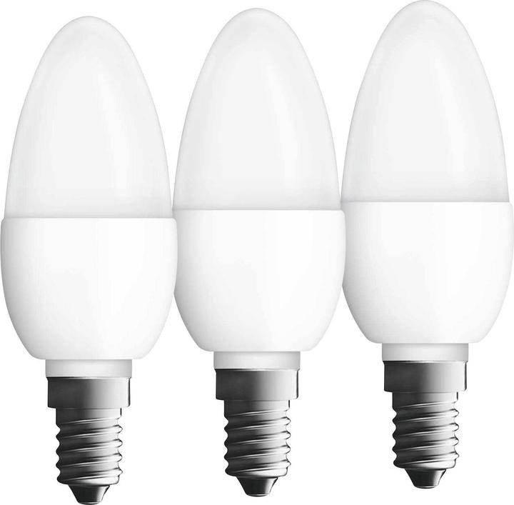 Produktbild Osram Led Base Classic B (E14, 5.70 W, 470 lm, 3 x, F)