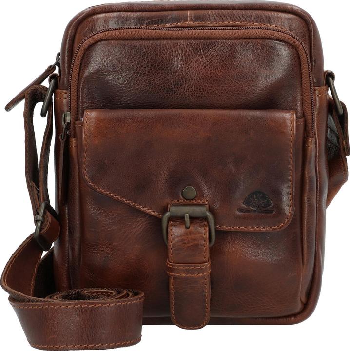 Produktbild Greenburry Rugged Umhängetasche Leder 21 cm