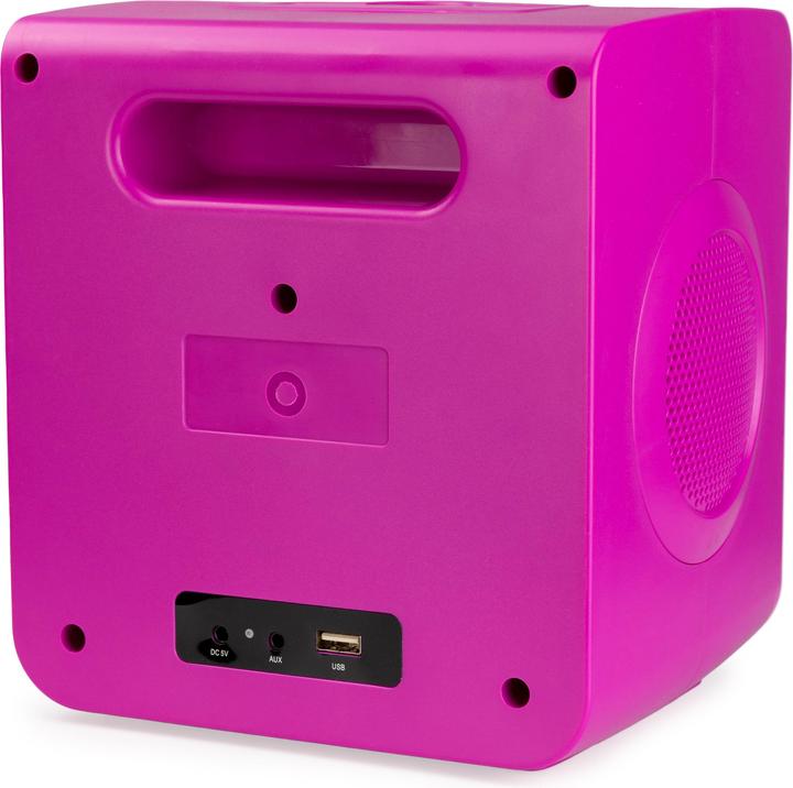 Actual product image PDT RJ SingCube Sing along Bt Speaker-Pk (1x 10 W)