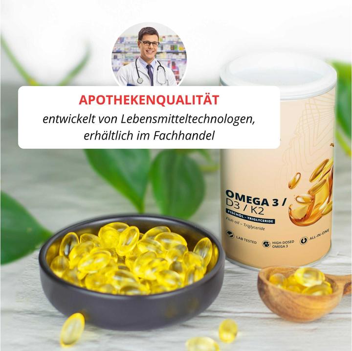 Produktbild Brandl Omega 3/D3/K2 (1 Stück, Kapseln, 100 g)