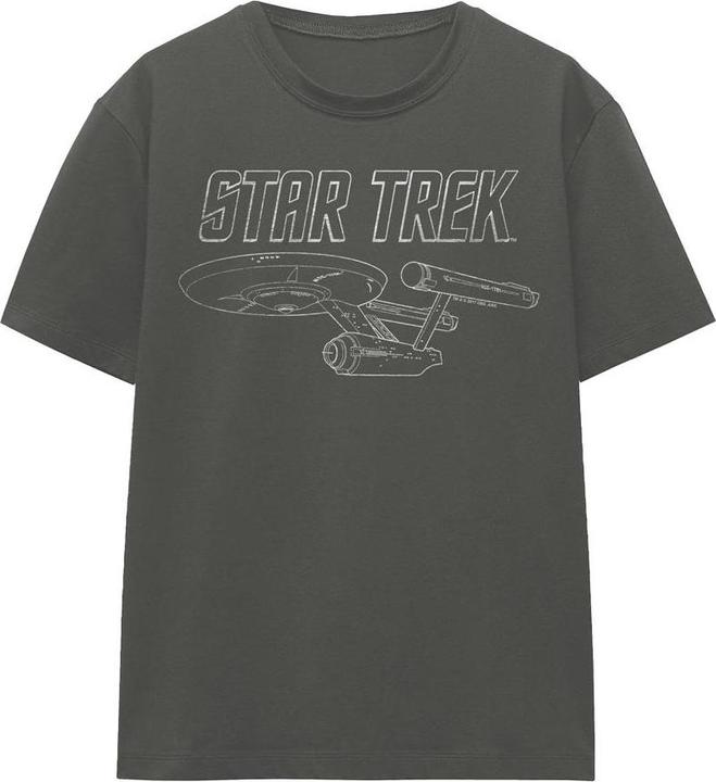 Actual product image Unisex Adult The Original Series Enterprise T-Shirt (M)