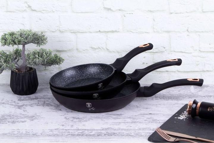 Actual product image BerlingerHaus Frying pan set (20 cm, Pan set + pot set, Aluminium)