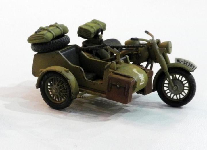 Image du produit Tamiya German Biker Sidecar
