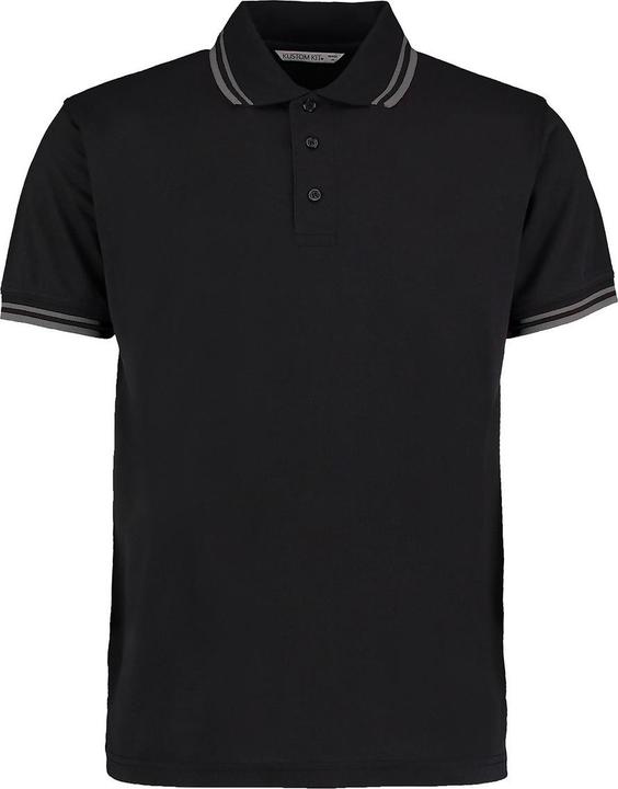 Actual product image Kustom Kit Mens Tipped Classic Polo Shirt (M)