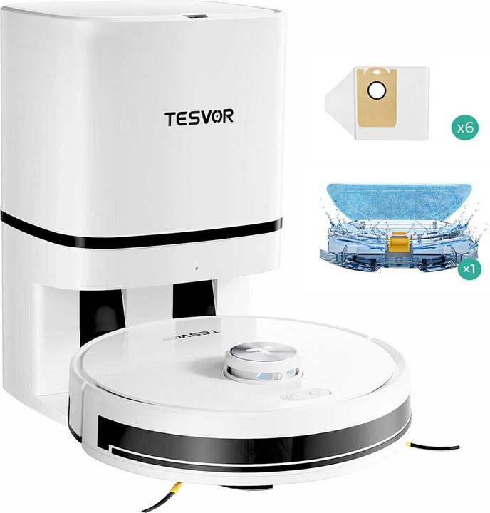 Actual product image Tesvor S7PRO AES Saugroboter mit Wischfunktion