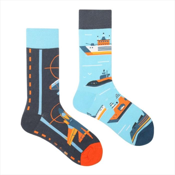Image du produit Musthaves Chaussettes taille 38 - 45 cm - Navy-Airforce (Une unité par pack, 38 - 45)