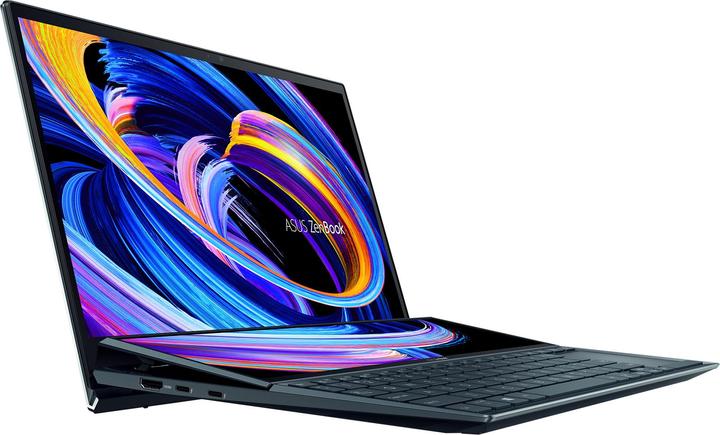 Actual product image ASUS ZenBook Duo 14 UX482EG-HY016R - Core i7 1165G7 / 2.8 GHz - Win 10 Pro - 32 GB RA (14", Intel Core i7-1165G7, 32 GB, 1000 GB, DE)