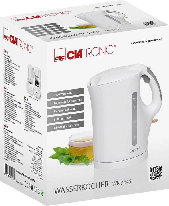 Image du produit Clatronic WK 3445 Bouilloire électrique (1.70 l)