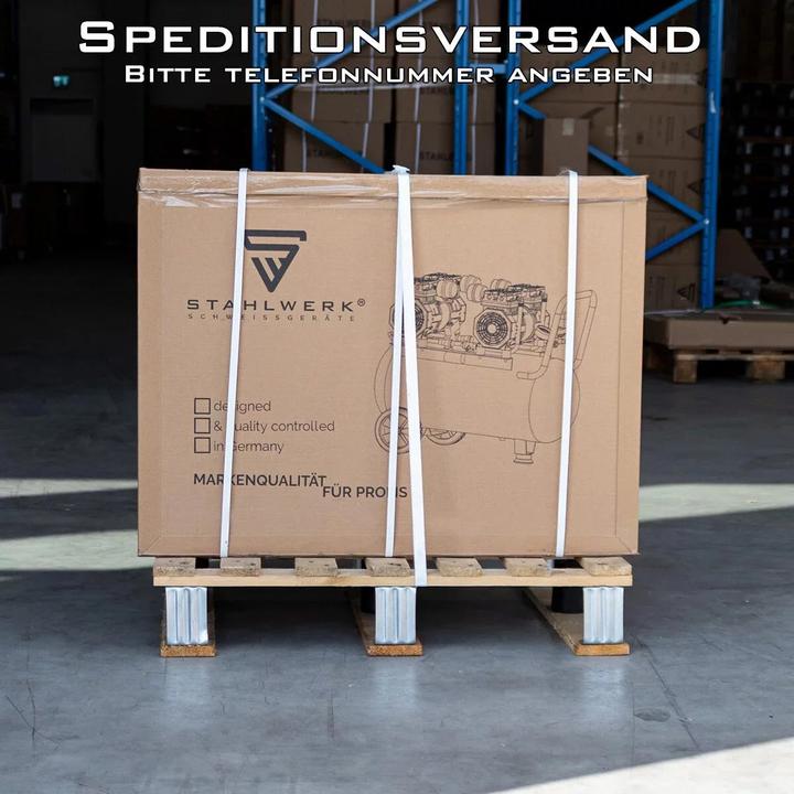 Produktbild Stahlwerk Kompressor ST-2010 Pro 10 bar 8 kW 1050 l/min 200l Druckluftkompressor (10 Bar, 200 l)