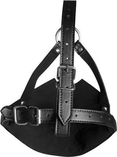Actual product image Ouch! Head Harness with Mouth Cover and Breath Ball Gag