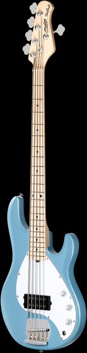 Actual product image Bassgitarre, S.U.B., StingRay RAY5, 5-Saiter, Chopper Blue (Electric guitar)