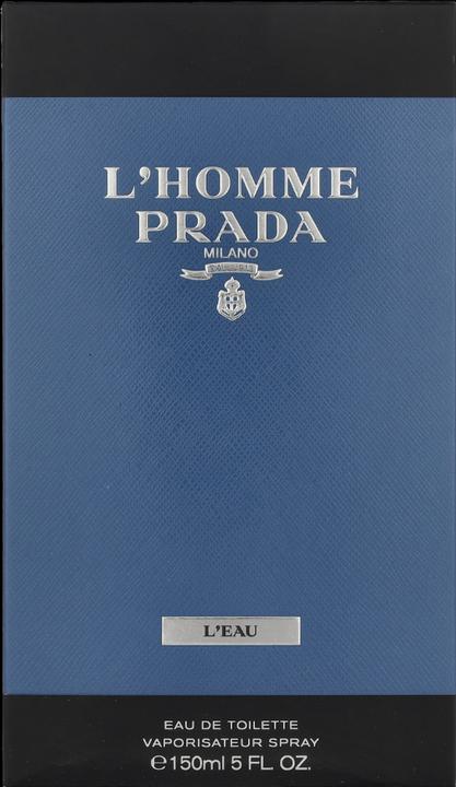Actual product image Prada L?Homme L?eau by Eau de Toilette Spray 151 ml (Eau de toilette, 150 ml)