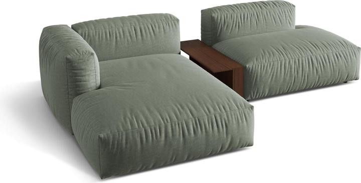 Image du produit Micadoni Canapé D'Angle Gauche Modulaire, "Martina", 2 Places, 292x176x75 Fabriqué en Europe (Canapé d'angle)