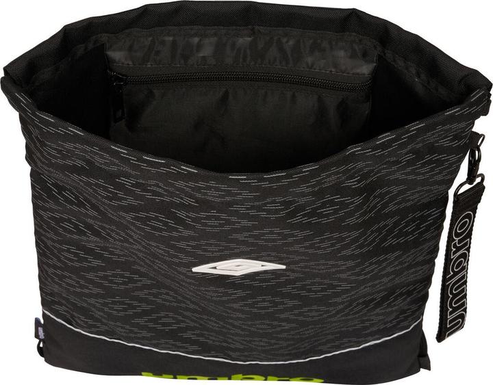 Produktbild Umbro Rucksacktasche mit Bändern Lima Schwarz 35 x 40 x 1 cm