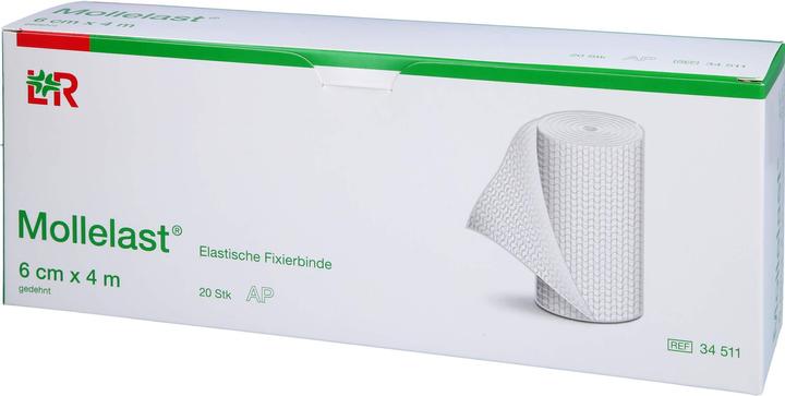 Actual product image Lohmann & Rauscher Fixation bandages 4 m x 6 cm / 20 pcs.