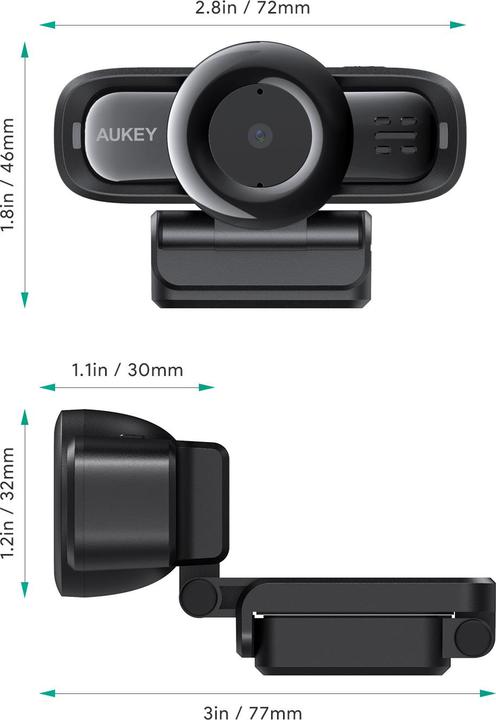 Actual product image Aukey Pro (2 Mpx)