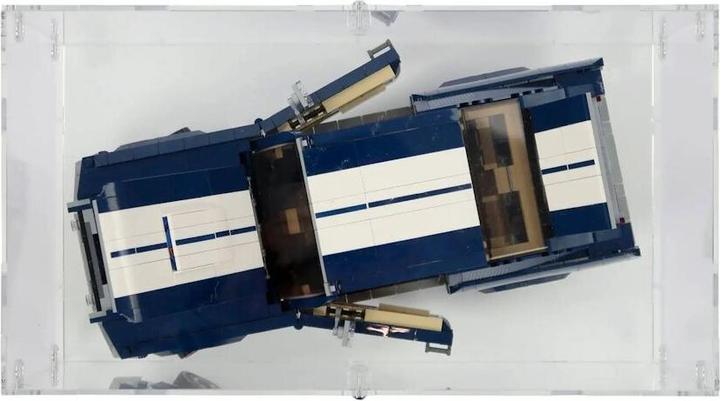 Image du produit iDisplayit Présentoir en acrylique pour LEGO® 10265 Ford Mustang (avec fond blanc)