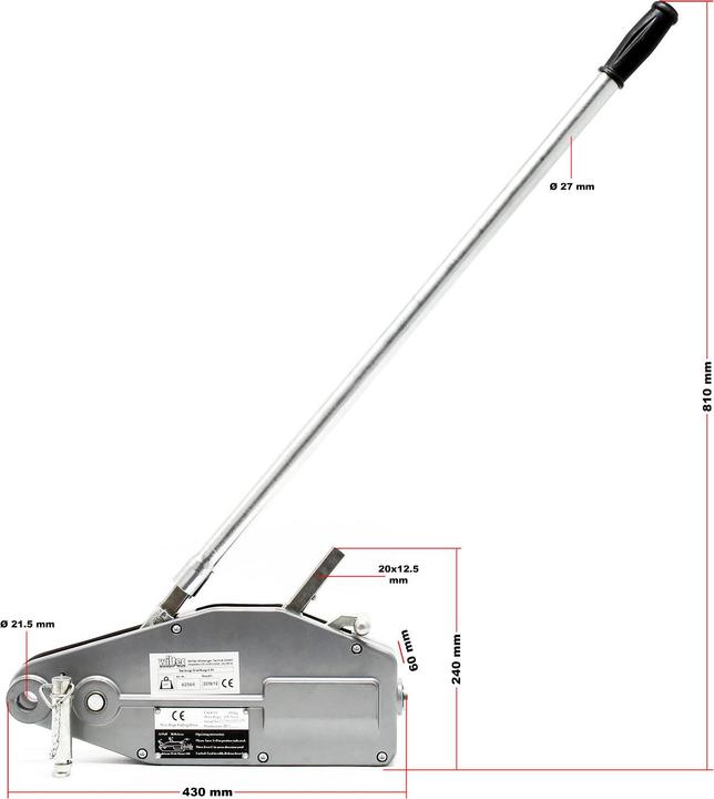 Actual product image Wiltec Cable pull