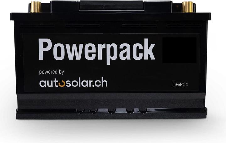 Produktbild Autosolar Lithium-Batterie 105 Ah (entspricht 210Ah einer AGM Batterie) (12.80 V, 210 Ah)