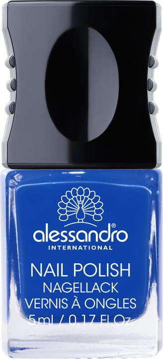Actual product image Alessandro Nail polish No 193 (193 Deep Ocean Blue, Colour paint)