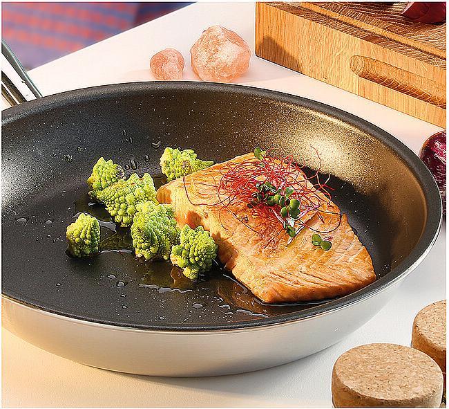 Produktbild Spring Vulcano Classic (28 cm, Bratpfanne, Edelstahl, Aluminiumguss)