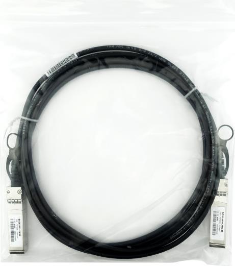 Produktbild CBO BlueLAN passives DAC Kabel, SFP+ auf SFP+ 10GBASE-CR, 1m, AWG30 Die SFP+ Kupferlösung besteht aus...