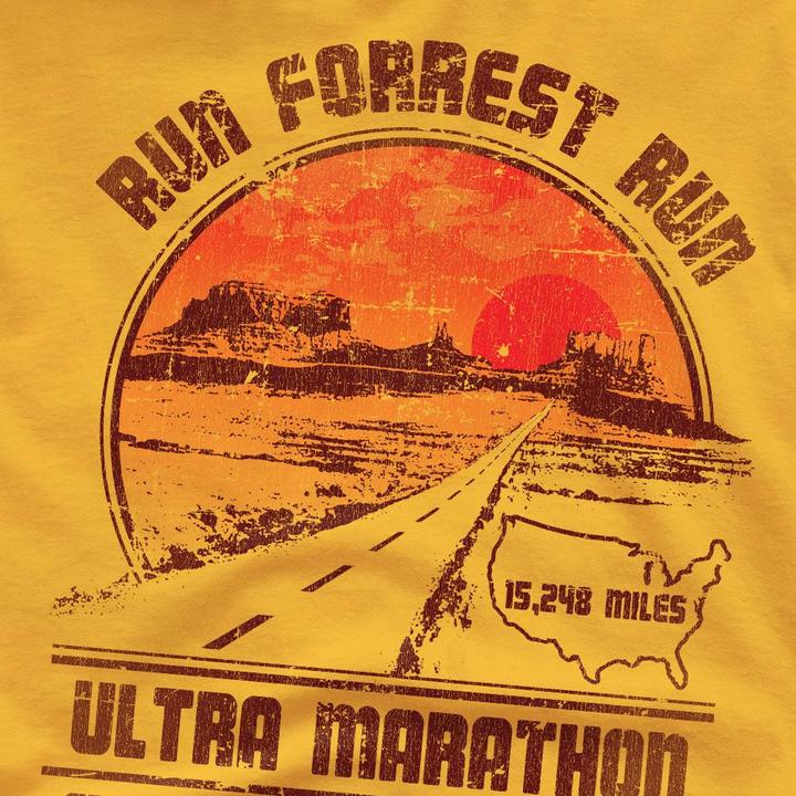 Immagine prodotto Forrest Gump Ultra Marathon Maglietta Uomo (S)