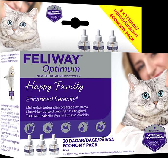Actual product image Feliway Optimum (Cat, 48 ml)