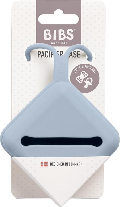 Bibs Sucette Case Dusty Blue (1 x)