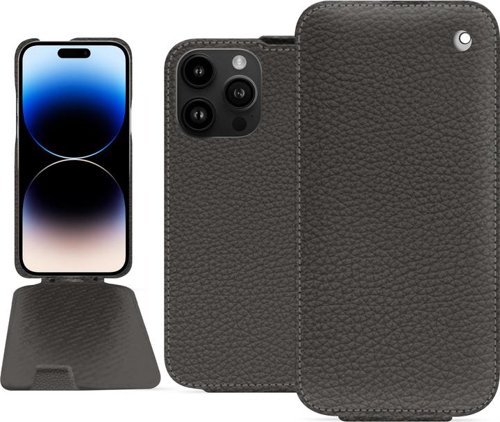 Actual product image Noreve Vertical leather shell (Apple iPhone 15 Pro Max)