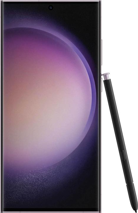 Actual product image Samsung Galaxy S23 Ultra (256 GB, Lavender, 6.80", SIM + eSIM, 200 Mpx, 5G)