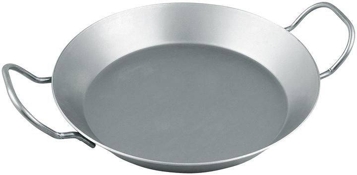 CHG Robuste Eisenpfanne mit 2 Griffen, Ø 28 cm, 2 mm Wandstärke, 2 l (28 cm, Bratpfanne, Eisen)